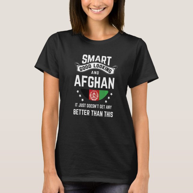Afghanistan Flag Native Pride Afghani  Afghan Root T-Shirt (Front)
