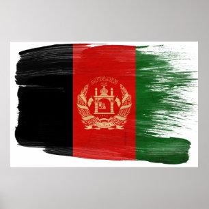 Afghanistan Flag Posters