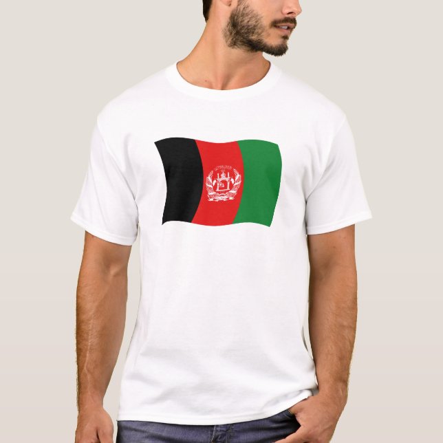 Afghanistan Flag Shirt (Front)