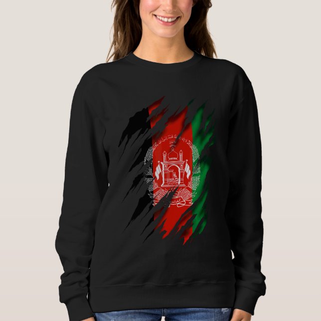 Afghanistan Flag Sweatshirt (Front)