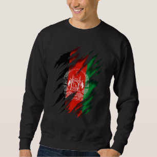 Afghanistan Flag Sweatshirt