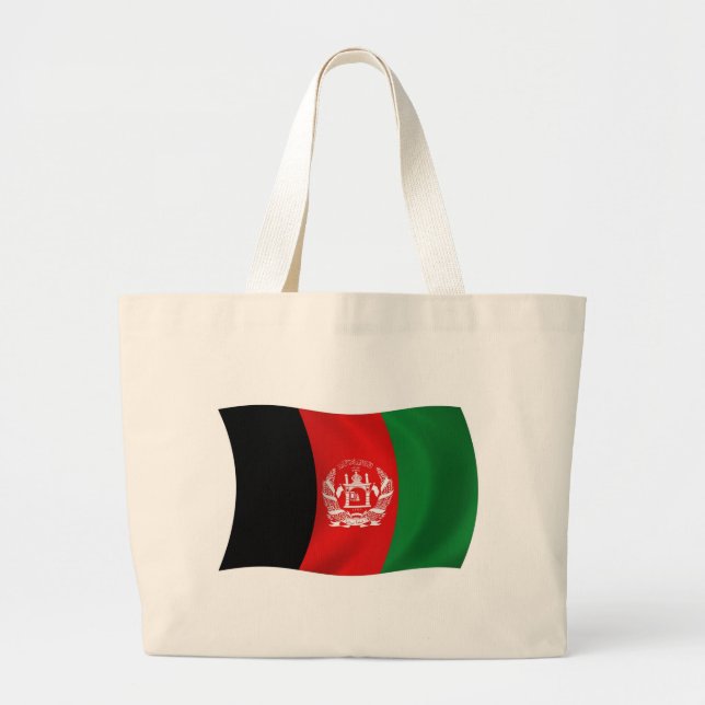 Afghanistan Flag Tote Bag (Front)