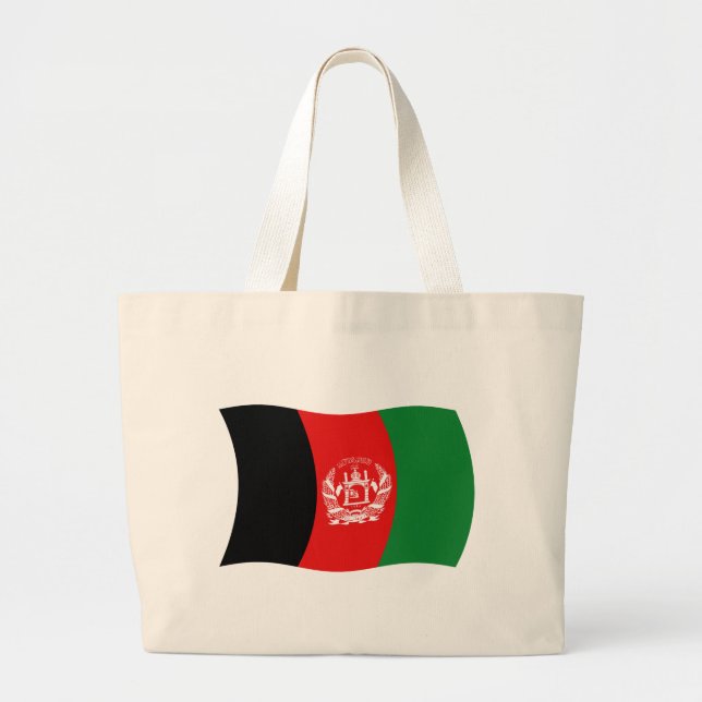 Afghanistan Flag Tote Bag (Front)