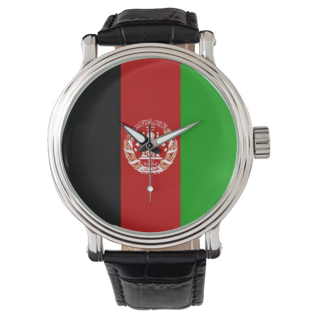 Afghanistan Flag Watch (Front)