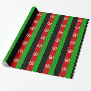 Afghanistan Flag Wrapping Paper
