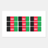 Afghanistan Flag x 9
