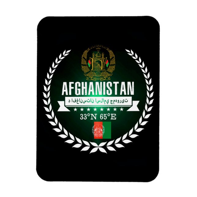 Afghanistan Magnet (Vertical)