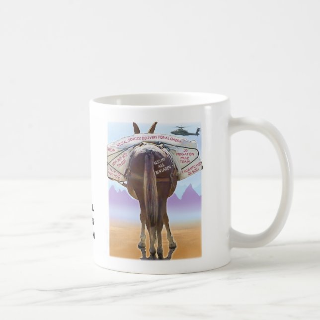 Afghanistan Mule Coffee Mug (Right)
