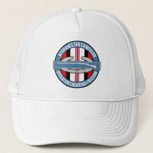 Afghanistan OEF CIB Trucker Hat