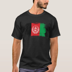 Afghanistan Outfit   Afghanistan Flag Symbol   I L T-Shirt