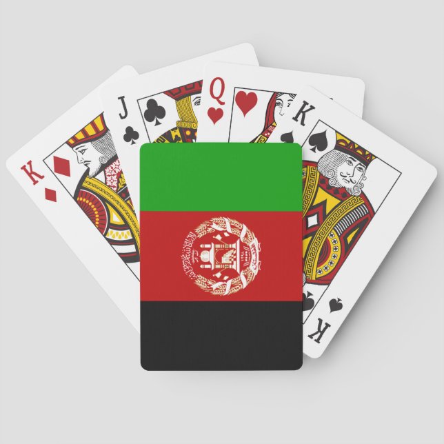 Afghanistan Playing Cards (Back)