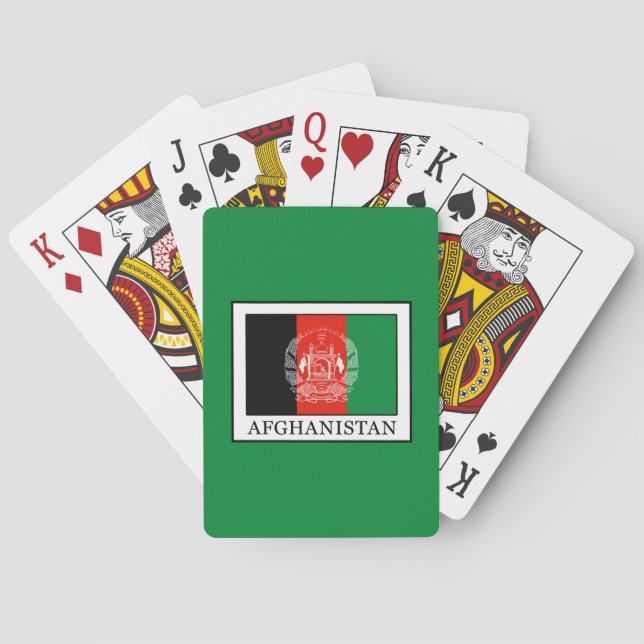 Afghanistan Playing Cards (Back)