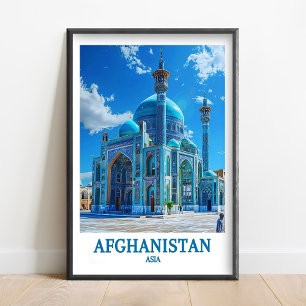 Afghanistan Print - The Band-e Amir National Park