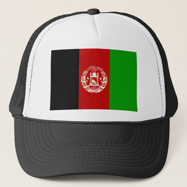 afghanistan trucker hat (Front)
