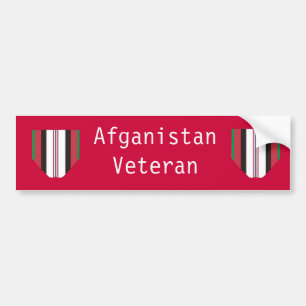 Afghanistan Veteran Bumper Sticker