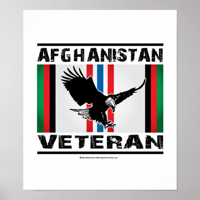 Afghanistan Veteran Eagle 2 Poster (Front)