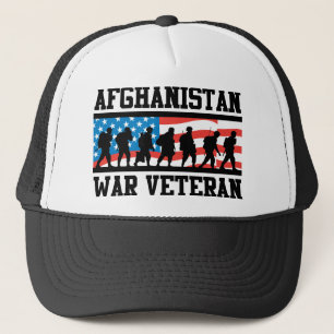 Afghanistan War Veteran Trucker Hat