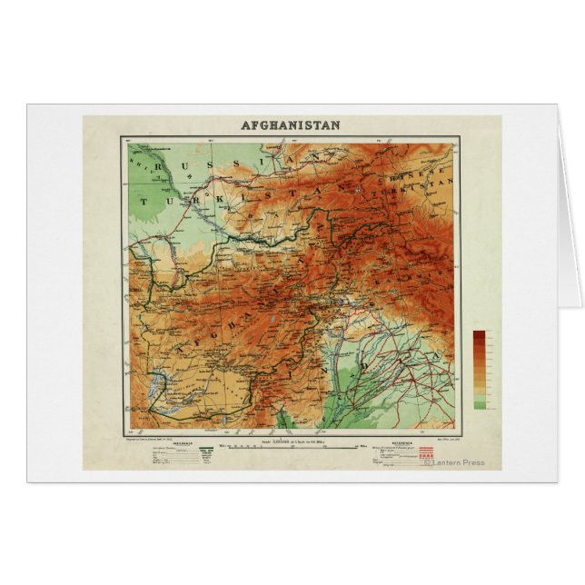 AfghanistanPanoramic MapAfghanistan (Front Horizontal)
