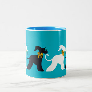 Afghans in festival! Two-Tone coffee mug