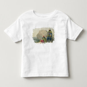 Afghaun Foot Soldiers in their Winter Dress, with Toddler T-Shirt
