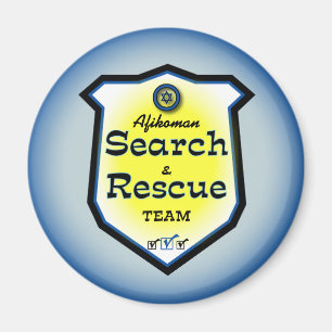Afikoman Search & Rescue Team Magnet