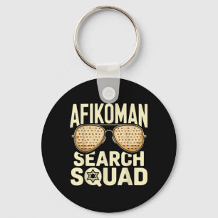Afikoman Search Squad Funny Passover Seder Key Ring