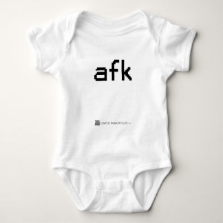 AFK - Away from keyboard Baby Bodysuit