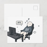AFK Away From Keyboard Funny Gamer Meme
