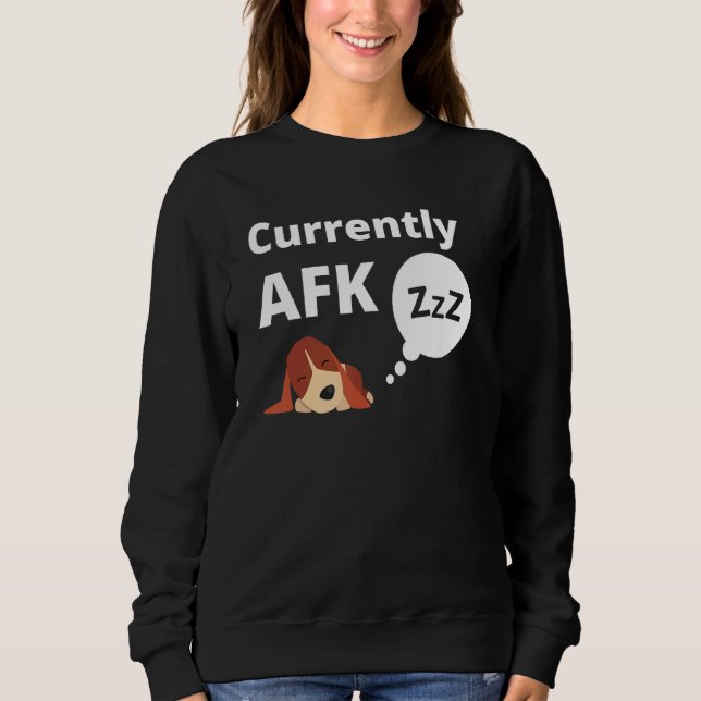 Afk Puppy Sweatshirt (Front)