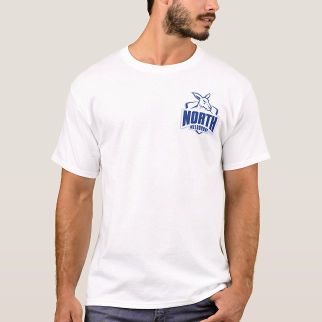 AFL NORTH MELBOURNE FOOTBALL CLUB T-SHIRT (Front)
