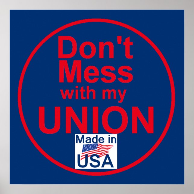 AFL UNIONS POSTER Print (Front)