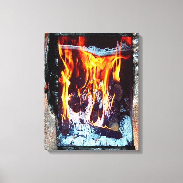 Aflame Canvas Print (Front)