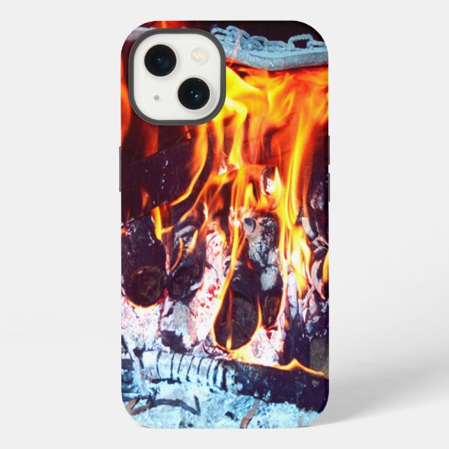 Aflame iPhone Case (Back)