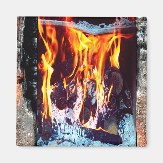 Aflame Magnet (Front)