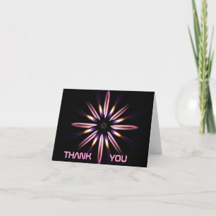 Aflame Thank You Note Card