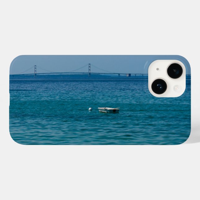 Afloat At Mackinac Case-Mate iPhone Case (Back (Horizontal))