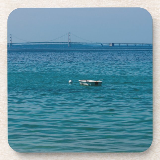 Afloat At Mackinac Coaster (Front)
