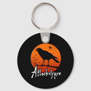 Aflockalypse Now Key Ring