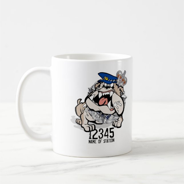 AFP ACT Police Angry Dog Coffee Mug (Left)