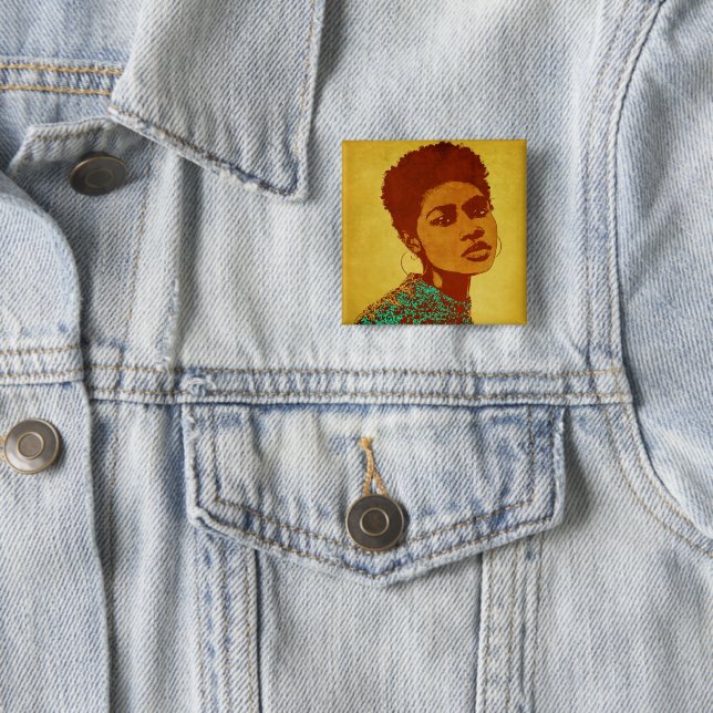 Afri1 15 Cm Square Badge (In Situ)