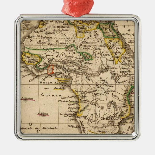 Africa 16 metal ornament (Front)