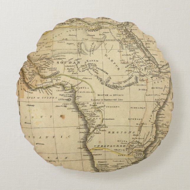 Africa 17 round cushion (Front)