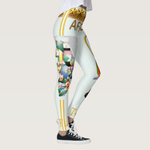 Africa 2026 Global Games: Gold Trophy & Continent Leggings