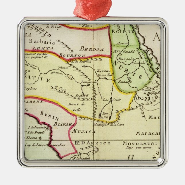 Africa 20 metal tree decoration (Front)