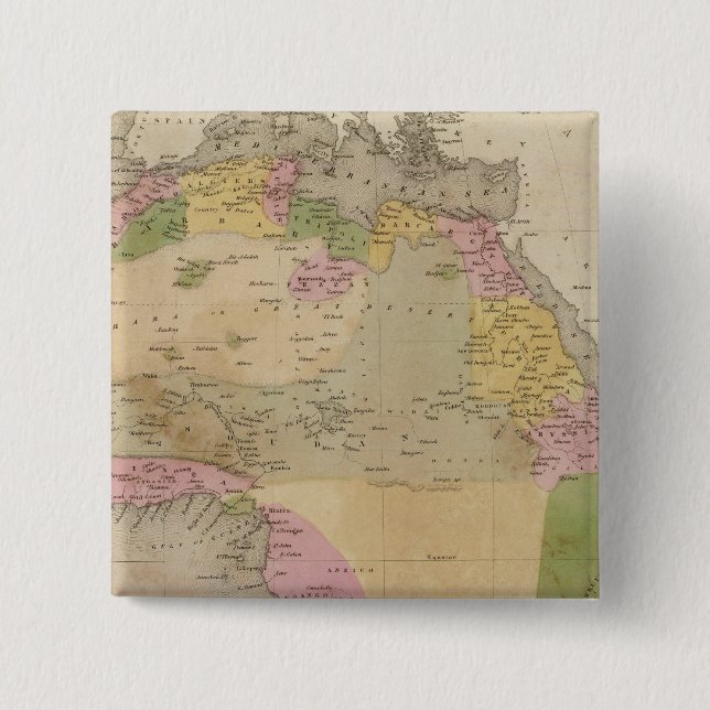 Africa 21 15 cm square badge (Front)