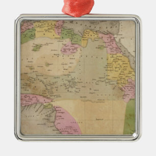 Africa 21 metal ornament