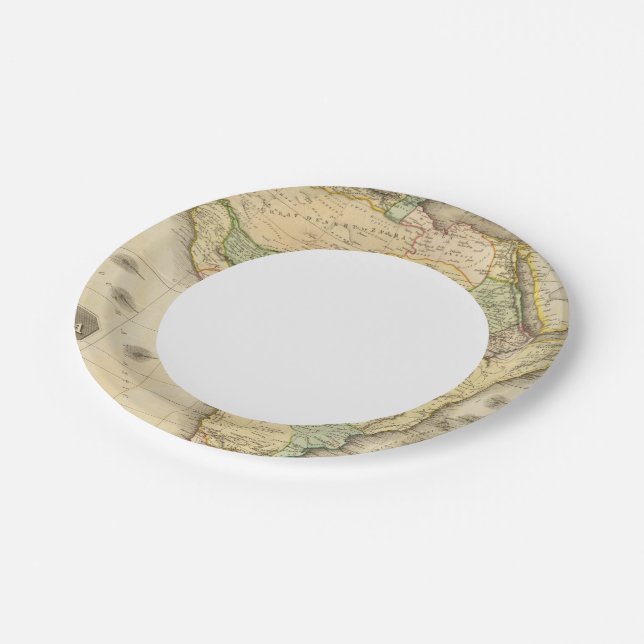 Africa 23 paper plate (Angled)