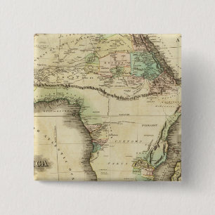 Africa 25 15 cm square badge