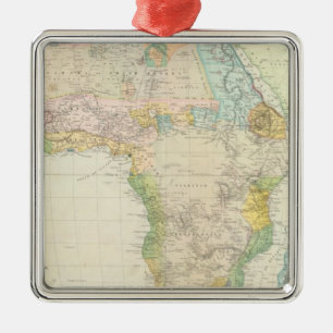 Africa 26 metal ornament