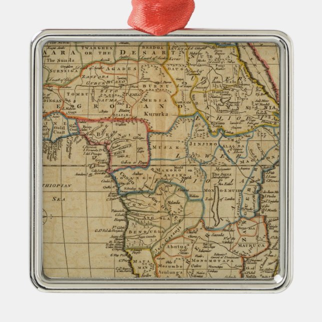 Africa 29 metal tree decoration (Front)